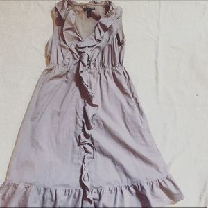 Gap ruffle dress